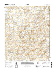 Blanco Trading Post New Mexico Current topographic map, 1:24000 scale, 7.5 X 7.5 Minute, Year 2017