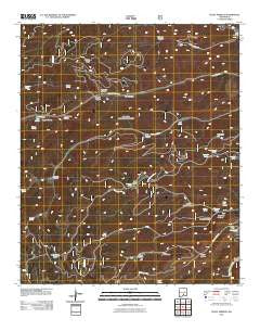 Bluff Springs New Mexico Historical topographic map, 1:24000 scale, 7.5 X 7.5 Minute, Year 2011