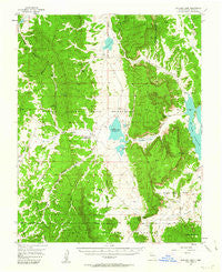 Boulder Lake New Mexico Historical topographic map, 1:62500 scale, 15 X 15 Minute, Year 1955