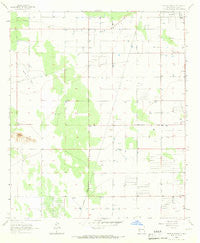 Bowlin Ranch New Mexico Historical topographic map, 1:24000 scale, 7.5 X 7.5 Minute, Year 1965