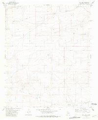 Box Lake New Mexico Historical topographic map, 1:24000 scale, 7.5 X 7.5 Minute, Year 1981