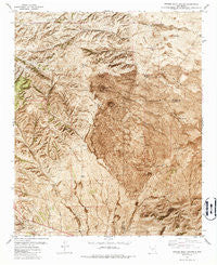 Broken Back Crater New Mexico Historical topographic map, 1:24000 scale, 7.5 X 7.5 Minute, Year 1981