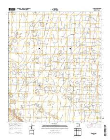 Buckeye New Mexico Historical topographic map, 1:24000 scale, 7.5 X 7.5 Minute, Year 2013