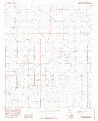 Buckeye NE New Mexico Historical topographic map, 1:24000 scale, 7.5 X 7.5 Minute, Year 1985