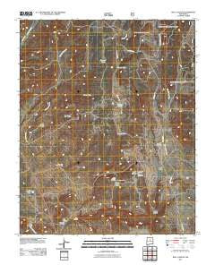 Bull Canyon New Mexico Historical topographic map, 1:24000 scale, 7.5 X 7.5 Minute, Year 2011