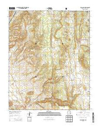 Bull Canyon New Mexico Historical topographic map, 1:24000 scale, 7.5 X 7.5 Minute, Year 2013