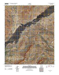 Bull Gap New Mexico Historical topographic map, 1:24000 scale, 7.5 X 7.5 Minute, Year 2010
