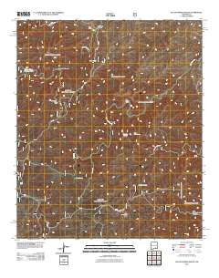 Bullis Spring Ranch New Mexico Historical topographic map, 1:24000 scale, 7.5 X 7.5 Minute, Year 2011