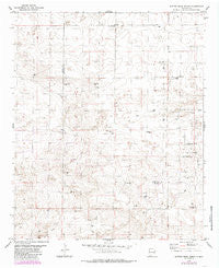 Button Mesa North New Mexico Historical topographic map, 1:24000 scale, 7.5 X 7.5 Minute, Year 1978