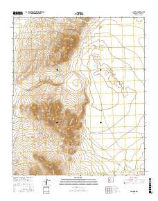 C-N Lake New Mexico Current topographic map, 1:24000 scale, 7.5 X 7.5 Minute, Year 2017