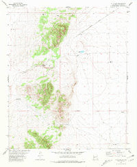 C N Lake New Mexico Historical topographic map, 1:24000 scale, 7.5 X 7.5 Minute, Year 1981