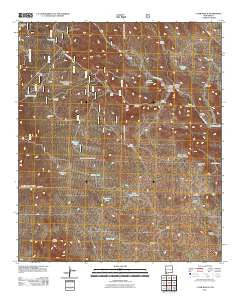 C Bar Ranch New Mexico Historical topographic map, 1:24000 scale, 7.5 X 7.5 Minute, Year 2011