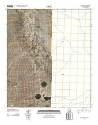 Cabin Wells New Mexico Historical topographic map, 1:24000 scale, 7.5 X 7.5 Minute, Year 2010