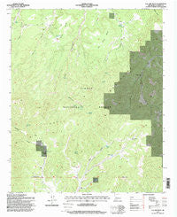 Cal Ship Mesa New Mexico Historical topographic map, 1:24000 scale, 7.5 X 7.5 Minute, Year 1995