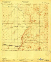 Camel Mountain New Mexico Historical topographic map, 1:62500 scale, 15 X 15 Minute, Year 1917
