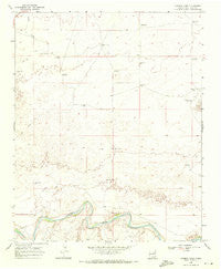 Cammak Camp New Mexico Historical topographic map, 1:24000 scale, 7.5 X 7.5 Minute, Year 1968
