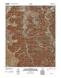 Campana New Mexico Historical topographic map, 1:24000 scale, 7.5 X 7.5 Minute, Year 2010