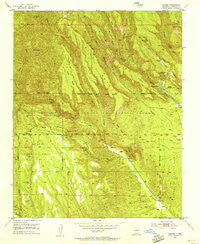 Canada New Mexico Historical topographic map, 1:24000 scale, 7.5 X 7.5 Minute, Year 1953