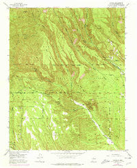 Canada New Mexico Historical topographic map, 1:24000 scale, 7.5 X 7.5 Minute, Year 1953