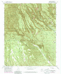 Canada New Mexico Historical topographic map, 1:24000 scale, 7.5 X 7.5 Minute, Year 1953
