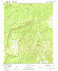 Canjilon SE New Mexico Historical topographic map, 1:24000 scale, 7.5 X 7.5 Minute, Year 1953