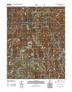 Canjilon Mountain New Mexico Historical topographic map, 1:24000 scale, 7.5 X 7.5 Minute, Year 2011