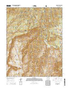 Canjilon SE New Mexico Historical topographic map, 1:24000 scale, 7.5 X 7.5 Minute, Year 2013
