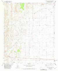 Canon Agua Buena New Mexico Historical topographic map, 1:24000 scale, 7.5 X 7.5 Minute, Year 1981