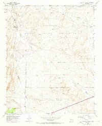 Canoncito School New Mexico Historical topographic map, 1:24000 scale, 7.5 X 7.5 Minute, Year 1954