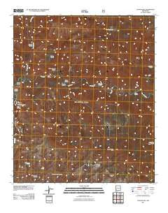 Canyon Hill New Mexico Historical topographic map, 1:24000 scale, 7.5 X 7.5 Minute, Year 2011
