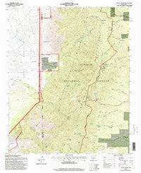 Capilla Peak New Mexico Historical topographic map, 1:24000 scale, 7.5 X 7.5 Minute, Year 1995