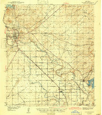 Carlsbad New Mexico Historical topographic map, 1:62500 scale, 15 X 15 Minute, Year 1943
