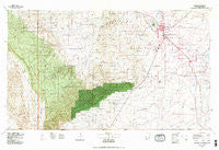 Carlsbad New Mexico Historical topographic map, 1:100000 scale, 30 X 60 Minute, Year 1979