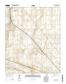 Casa Colorada New Mexico Historical topographic map, 1:24000 scale, 7.5 X 7.5 Minute, Year 2013