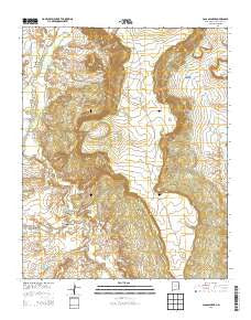 Casa Salazar New Mexico Current topographic map, 1:24000 scale, 7.5 X 7.5 Minute, Year 2013