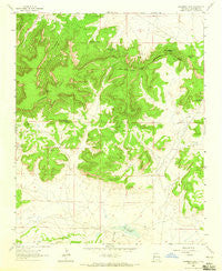 Casamero Lake New Mexico Historical topographic map, 1:24000 scale, 7.5 X 7.5 Minute, Year 1963