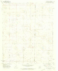Causey East New Mexico Historical topographic map, 1:24000 scale, 7.5 X 7.5 Minute, Year 1970