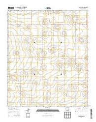 Causey West New Mexico Historical topographic map, 1:24000 scale, 7.5 X 7.5 Minute, Year 2013
