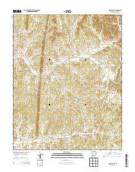 Cement Lake New Mexico Historical topographic map, 1:24000 scale, 7.5 X 7.5 Minute, Year 2013