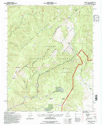 Cerro Vista New Mexico Historical topographic map, 1:24000 scale, 7.5 X 7.5 Minute, Year 1995