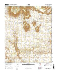 Cerro De Corazon New Mexico Current topographic map, 1:24000 scale, 7.5 X 7.5 Minute, Year 2017