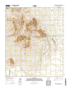 Cerro De La Campana New Mexico Historical topographic map, 1:24000 scale, 7.5 X 7.5 Minute, Year 2013