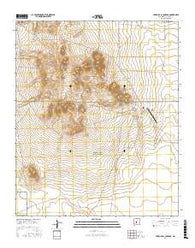 Cerro De La Campana New Mexico Current topographic map, 1:24000 scale, 7.5 X 7.5 Minute, Year 2017