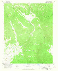 Chacon New Mexico Historical topographic map, 1:24000 scale, 7.5 X 7.5 Minute, Year 1965