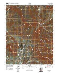 Chama New Mexico Historical topographic map, 1:24000 scale, 7.5 X 7.5 Minute, Year 2010