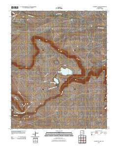 Charette Lake New Mexico Historical topographic map, 1:24000 scale, 7.5 X 7.5 Minute, Year 2010