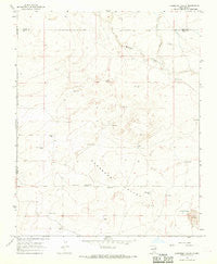 Cherokee Valley New Mexico Historical topographic map, 1:24000 scale, 7.5 X 7.5 Minute, Year 1966