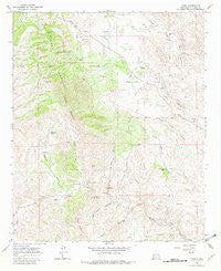 Chise New Mexico Historical topographic map, 1:24000 scale, 7.5 X 7.5 Minute, Year 1965