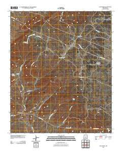 Chupadera New Mexico Historical topographic map, 1:24000 scale, 7.5 X 7.5 Minute, Year 2010