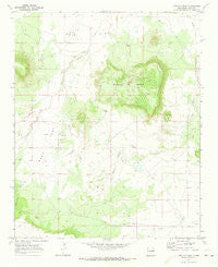 Circles S Mesa New Mexico Historical topographic map, 1:24000 scale, 7.5 X 7.5 Minute, Year 1970